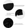 imageEVALESS Womens Spring Tops Crewneck Short Sleeve Basic Tee Shirts Oversized Summer Outfits Dressy Casual Blouses 2025Black