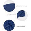 imageEVALESS Womens Spring Tops Crewneck Short Sleeve Basic Tee Shirts Oversized Summer Outfits Dressy Casual Blouses 2025Sail Blue