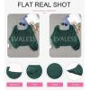 imageEVALESS Square Neck Tops Puff Long Sleeve Blouses for Women Dressy Casual Spring Fashion 202417 D Green