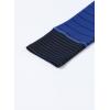 imageEVALESS Long Sleeve Tops for Women Trendy Striped Button Up Tunic Shirts Loose Fit Sexy Henley Tee BlousesD Blue