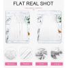 imageEVALESS Sleeveless Shirts for Womens Fashion 2025 Basic Tank Tops Pleated Drape Dressy Tops Summer Clothes Teacher OutfitsWhite