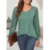 imageEVALESS Womens Long Sleeve Shirts Lace Tops Business Casual Spring Fashion Outfits ClothesCanton