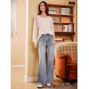 imageEVALESS Womens Long Sleeve Shirts Lace Tops Business Casual Spring Fashion Outfits ClothesWhite