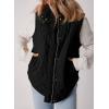 imageEVALESS Cropped Puffer Vest Women Lightweight Quilted Stand Collar Sleeveless Jackets Fall Winter 2025 Button Zip Up CoatBlack