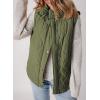 imageEVALESS Cropped Puffer Vest Women Lightweight Quilted Stand Collar Sleeveless Jackets Fall Winter 2025 Button Zip Up CoatJungel Green