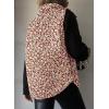 imageEVALESS Cropped Puffer Vest Women Lightweight Quilted Stand Collar Sleeveless Jackets Fall Winter 2025 Button Zip Up CoatRed Daisy
