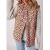 imageEVALESS Cropped Puffer Vest Women Lightweight Quilted Stand Collar Sleeveless Jackets Fall Winter 2025 Button Zip Up CoatRed Daisy