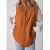imageEVALESS Cropped Puffer Vest Women Lightweight Quilted Stand Collar Sleeveless Jackets Fall Winter 2025 Button Zip Up CoatRusset Orange