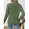imageEVALESS Cardigan Sweaters for Women Wool Blend Lightweight Trendy Long Sleeve Lapel Collar Button Down Sweater CardigansFour Leaf Clover
