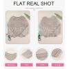 imageEVALESS Striped Sweaters for Women Boat Neck Batwing Sleeve Oversized Pullover Sweater Tops Womens Fall Clothes OutfitsLight French Beige