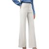 imageEVALESS Womens Jeans High Waisted Wide Leg Stretchy Baggy Denim Pants with DualButton ClosureWhite