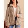imageEVALESS Womens Lightweight Diamond Quilted Jacket Casual Winter Open Front Button Down Puffer Coat Outwear CardiganD Parchment