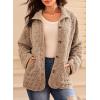 imageEVALESS Womens Lightweight Diamond Quilted Jacket Casual Winter Open Front Button Down Puffer Coat Outwear CardiganD Parchment