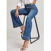 imageEVALESS Womens Jeans Wide Leg High Waisted Straight Bootcut Jeans Trendy Fall 2025 Zimbaplatinum Stretchy Denim PantsAshleigh Blue