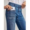 imageEVALESS Womens Jeans Wide Leg High Waisted Straight Bootcut Jeans Trendy Fall 2025 Zimbaplatinum Stretchy Denim PantsAshleigh Blue