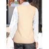 imageEVALESS Sweater Vest Women V Neck Knit Sleeveless Tunic Tank Tops Casual Pullover Sweater Fall Trendy 2025 OutfitsBeige