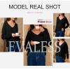 imageEVALESS Womens Crochet Sweater Top Hollow Out Long Sleeve Pullover Tops Fall Outfits Fashion 2025Black