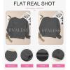 imageEVALESS Womens Crochet Sweater Top Hollow Out Long Sleeve Pullover Tops Fall Outfits Fashion 2025Dark Grey