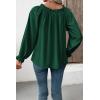 imageEVALESS Country Concert Outfits Off The Shoulder Tops for Women Cute Puff Sleeve T Shirts Womens Fashion Clothing 2025Blackish Green