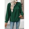 imageEVALESS Country Concert Outfits Off The Shoulder Tops for Women Cute Puff Sleeve T Shirts Womens Fashion Clothing 2025Blackish Green