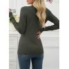 imageEVALESS Fall Sweaters for Women 2025 Trendy Wool Blend Sweaters Long Sleeve Crewneck Fall Outfits Pullover Sweater Tops1a Seagrass
