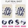 imageEVALESS Sweaters for Women Sleeve Sexy Deep V Neck Casual Knit Striped Pullover Sweater1a Blue