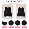 imageEVALESS Sweaters for Women Sleeve Sexy Deep V Neck Casual Knit Striped Pullover SweaterBz Black