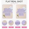 imageEVALESS Womens Crochet Hollow Out Knit Tops Half Sleeve Spring Summer Sweaters Beach Cover Ups for Women Trendy 2025Orchid Petal