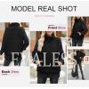 imageEVALESS Corduroy Puffer Vest for Women Lightweight Stand Collar Sleeveless Jackets Zip Up Clothes Fashion 2025Black