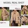 imageEVALESS Corduroy Puffer Vest for Women Lightweight Stand Collar Sleeveless Jackets Zip Up Clothes Fashion 2025Khaki