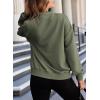 imageEVALESS Womens Bomber Jacket Coat Casual Stand Collar Zip Up Lightweight Fall Fashion Jackets Outfits with PocketsArmy Green