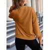 imageEVALESS Womens Bomber Jacket Coat Casual Stand Collar Zip Up Lightweight Fall Fashion Jackets Outfits with PocketsCamel