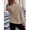 imageEVALESS Womens Bomber Jacket Coat Casual Stand Collar Zip Up Lightweight Fall Fashion Jackets Outfits with PocketsDark Khaki