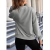 imageEVALESS Womens Bomber Jacket Coat Casual Stand Collar Zip Up Lightweight Fall Fashion Jackets Outfits with PocketsGrey