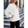 imageEVALESS Womens Bomber Jacket Coat Casual Stand Collar Zip Up Lightweight Fall Fashion Jackets Outfits with PocketsWhite