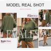 imageEVALESS Bomber Jackets for Women Spring Fashion 2025 Cute Jacquard Coats Lightweight Zip Up Jackets Dressy CasualJungle Green