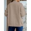 imageEVALESS Bomber Jackets for Women Spring Fashion 2025 Cute Jacquard Coats Lightweight Zip Up Jackets Dressy CasualLight French Beige
