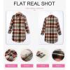 imageEVALESS Color Block Plaid Shacket Jacket Womens Fall Clothes Fashion OutfitsB2 New Yellow