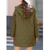 imageEVALESS Long Jackets for Women Fashion 2025 Winter Coat for Women Business Casual Diamond Quilted Hooded Lightweight JacketsArmy Green