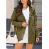 imageEVALESS Long Jackets for Women Fashion 2025 Winter Coat for Women Business Casual Diamond Quilted Hooded Lightweight JacketsArmy Green