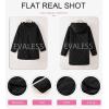 imageEVALESS Long Jackets for Women Fashion 2025 Winter Coat for Women Business Casual Diamond Quilted Hooded Lightweight JacketsBlack