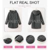 imageEVALESS Long Jackets for Women Fashion 2025 Winter Coat for Women Business Casual Diamond Quilted Hooded Lightweight JacketsDark Grey