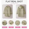 imageEVALESS Long Jackets for Women Fashion 2025 Winter Coat for Women Business Casual Diamond Quilted Hooded Lightweight JacketsGreen