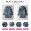 imageEVALESS Long Jackets for Women Fashion 2025 Winter Coat for Women Business Casual Diamond Quilted Hooded Lightweight JacketsSky Blue