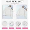 imageEVALESS Sweaters for Women Cute Lantern Sleeve Pullover Sweater Cable Knit Tops Fall Fashion Clothes Teacher OutfitsWhite