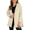 imageEVALESS Long Jackets for Women Fashion 2025 Winter Coat for Women Business Casual Diamond Quilted Hooded Lightweight JacketsBeige
