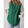 imageEVALESS Cropped Puffer Vest Women Lightweight Quilted Stand Collar Sleeveless Jackets Fall Winter 2025 Button Zip Up CoatAtlantic Green