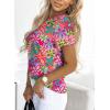 imageEVALESS Womens Casual Polka Dot Tops Crewneck Short Sleeve T Shirts Fashion Outfits 2026 Spring Summer ShirtsE Multicolour