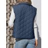 imageEVALESS Puffer Vest Women Fall Winter Coats 2025 Lightweight Stand Collar Vest Trendy Sleeveless Zip Up Quilted JacketsIvy