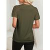 imageEVALESS Lace Tops for Women Spring Summer Short Sleeve Shirts 2026 Dressy Casual Blouses Fashion Date Night OutfitC Green
